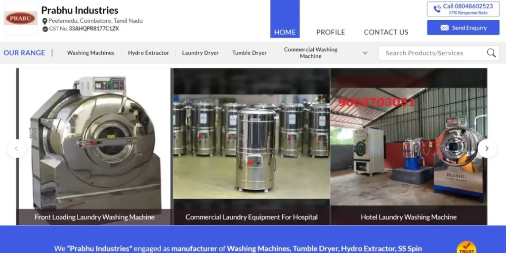 Prabhu Industries - Manufacturing Companies in Coimbatore