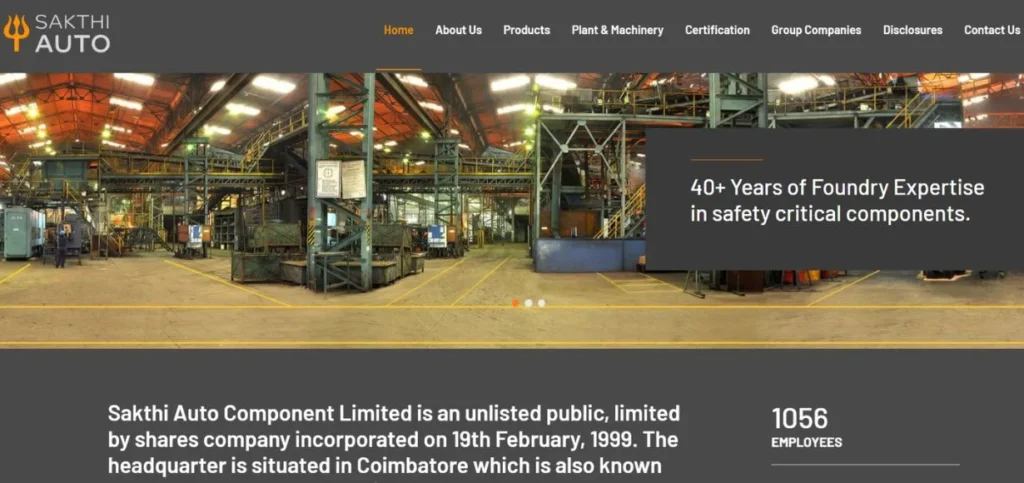 Sakthi Auto Component Limited - Manufacturing Companies in Coimbatore