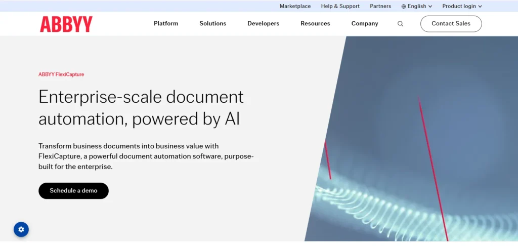 Invoice Scanning Software -ABBYY FlexiCapture