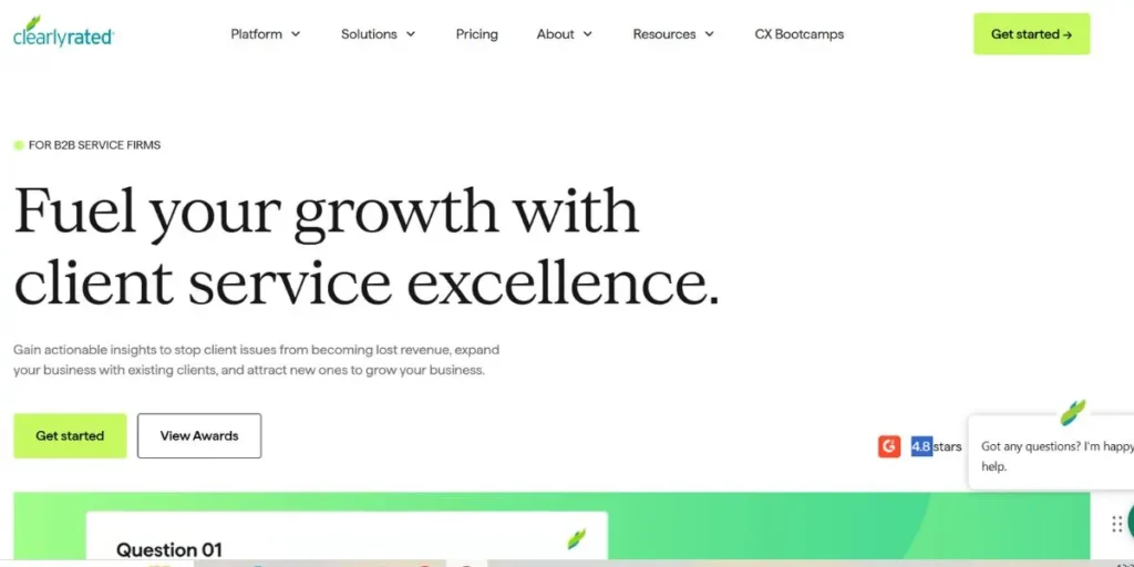 ClearlyRated - Customer Retention Tools