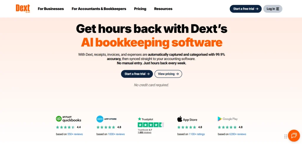 Invoice Scanning Software - Dext