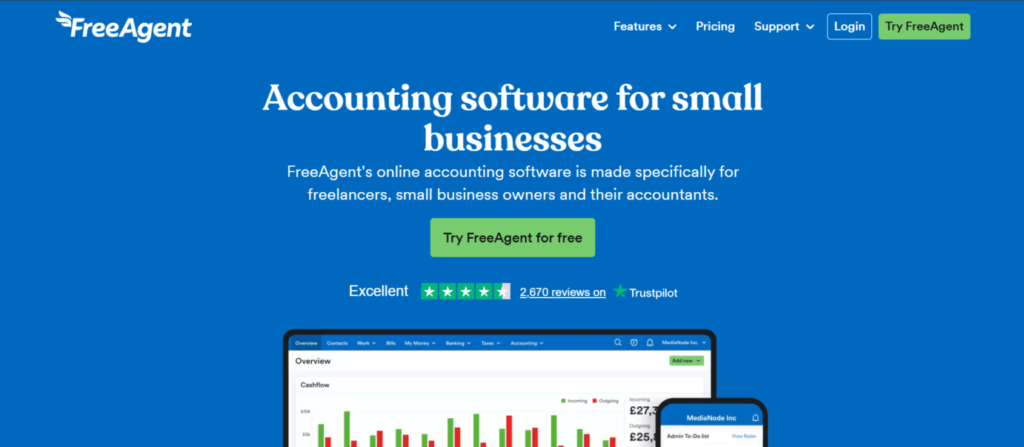 FreeAgent - Accounting Software