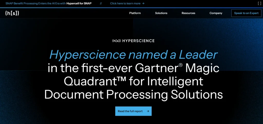 Invoice Scanning Software - Hyperscience