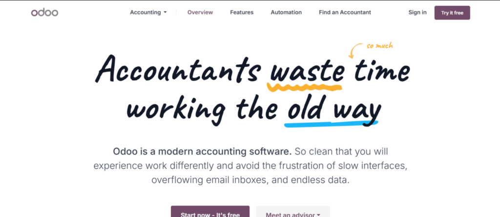 Odoo Accounting - Accounting Software