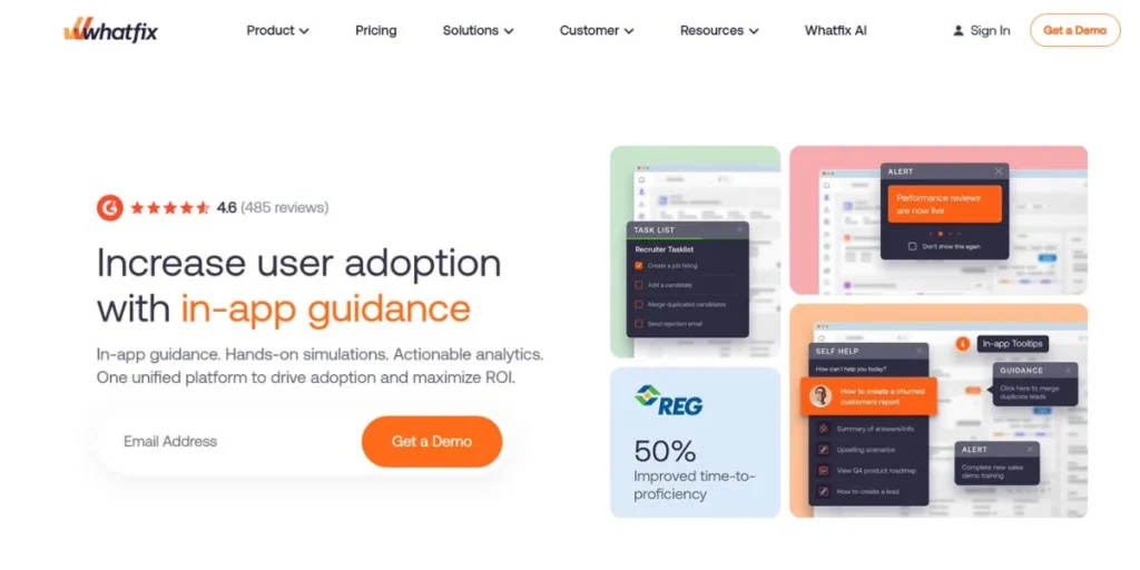 Whatfix - Customer Retention Tools